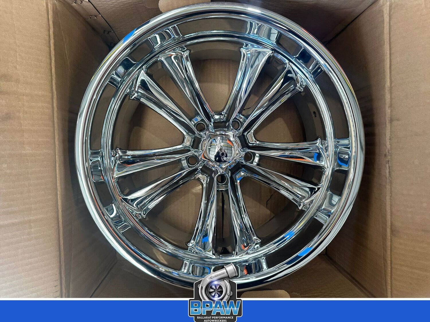 Foose knuckle chrome wheel 18x8 commodore - Ballarat Performance Auto ...